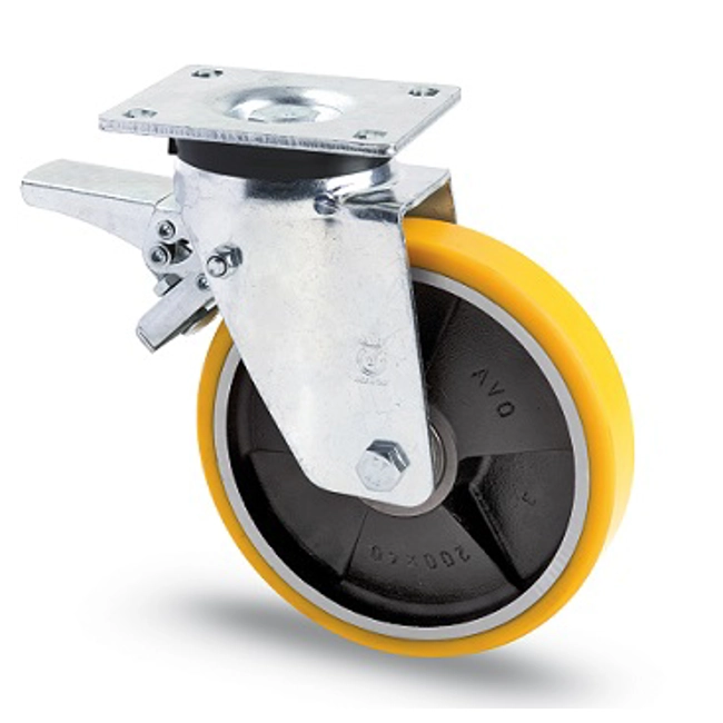 Vendita online Ruote AVO supporto pesante ruote poliuretano art.29
